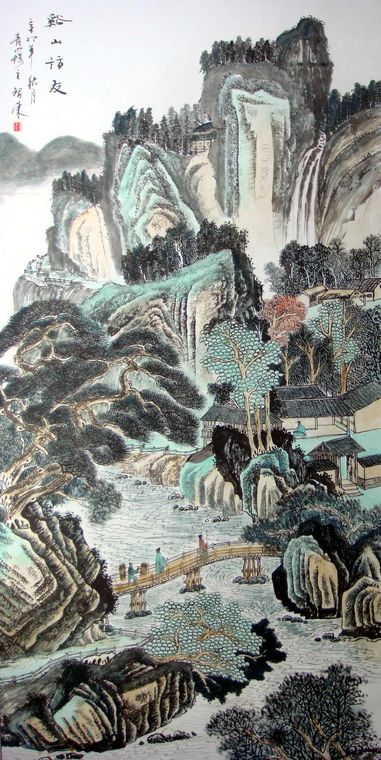 山水畫作品欣賞